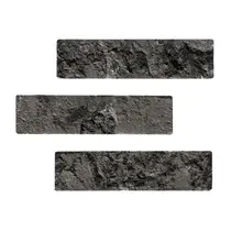 Limestone Black Rústico Brick